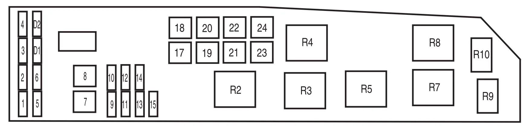 Diagram 2004 Mazda Tribute Fuse Diagram