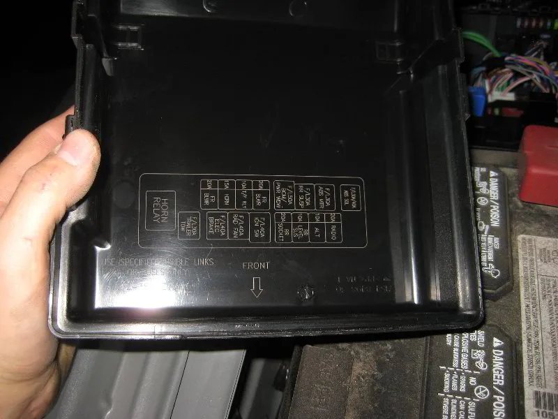 Diagram 2004 Nissan Armada Fuse Panel Diagram