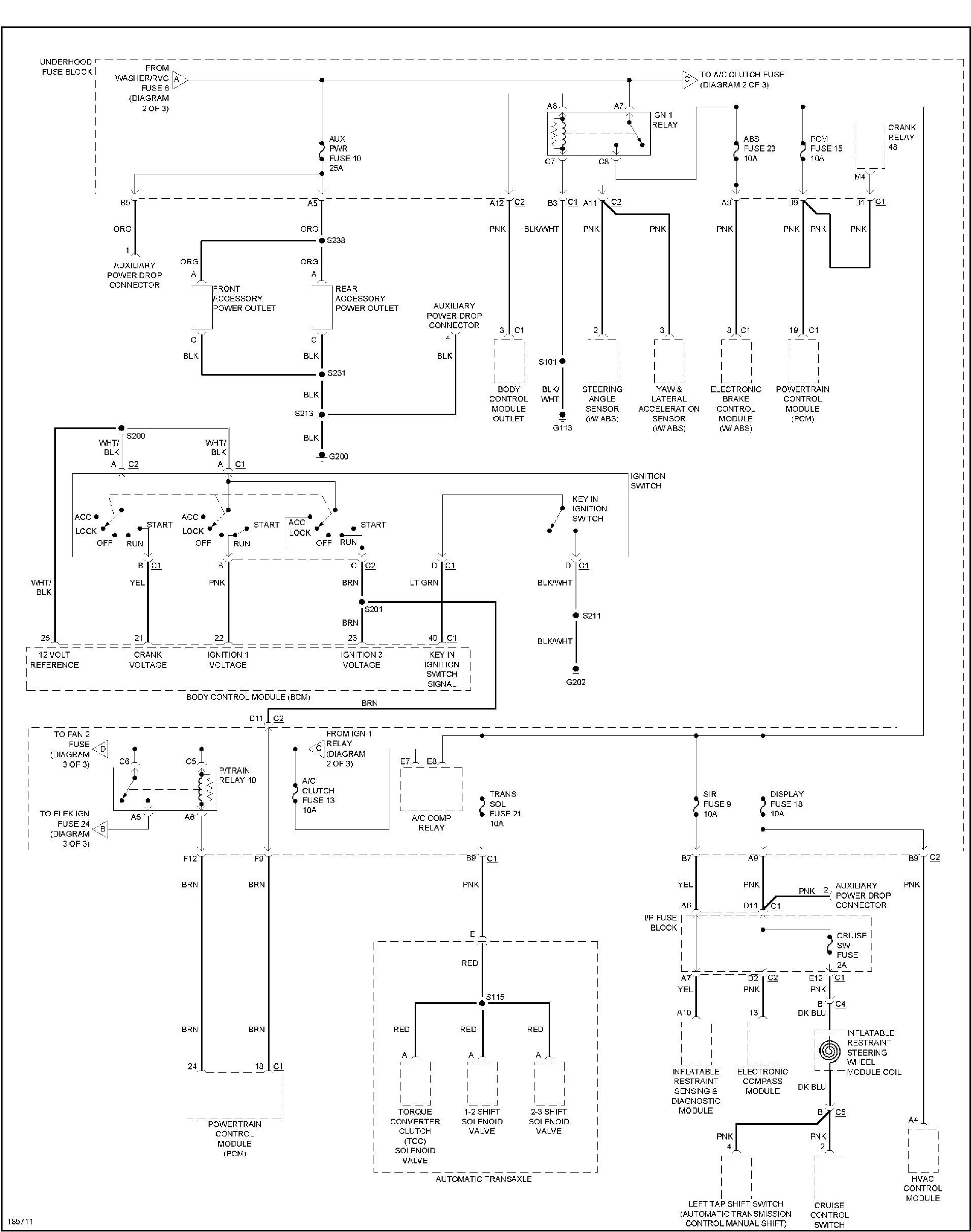 Diagram 2004 Pontiac Grand Am Electrical Diagram