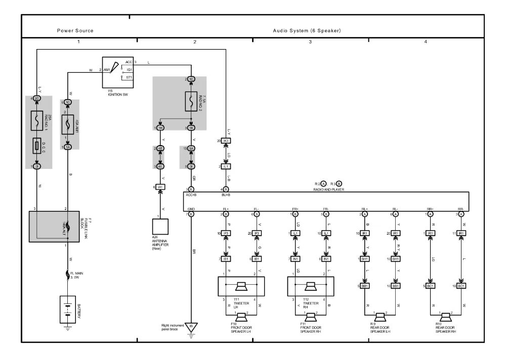 Diagram 2004 Toyota Highlander Wiring Diagram Online