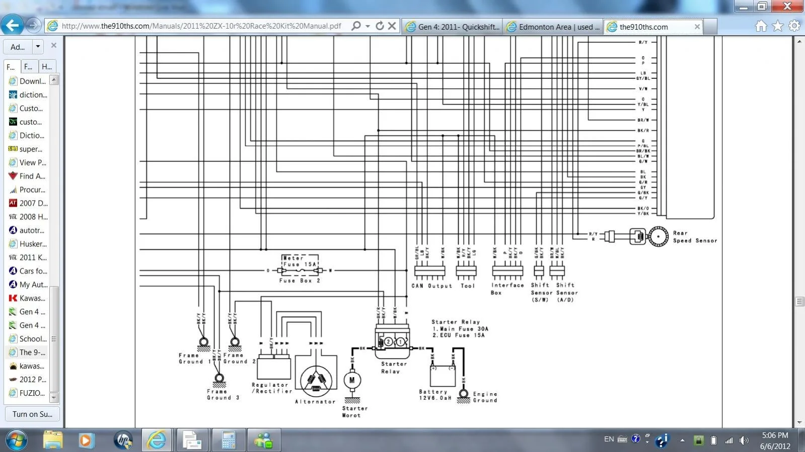 Diagram 2004 Zx10R Wiring Diagram