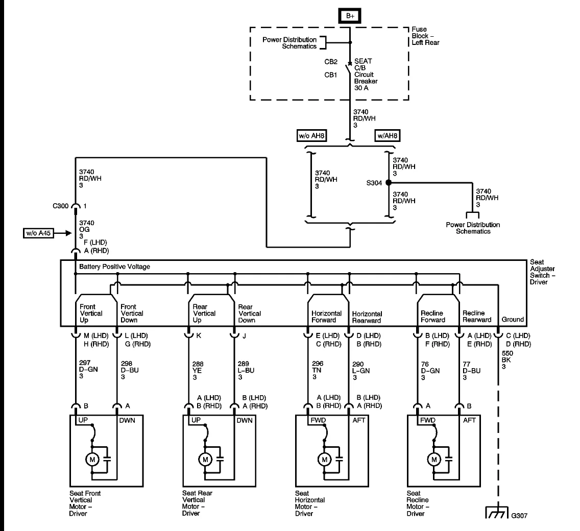 Diagram 2005 Cadillac Cts Seat Diagram
