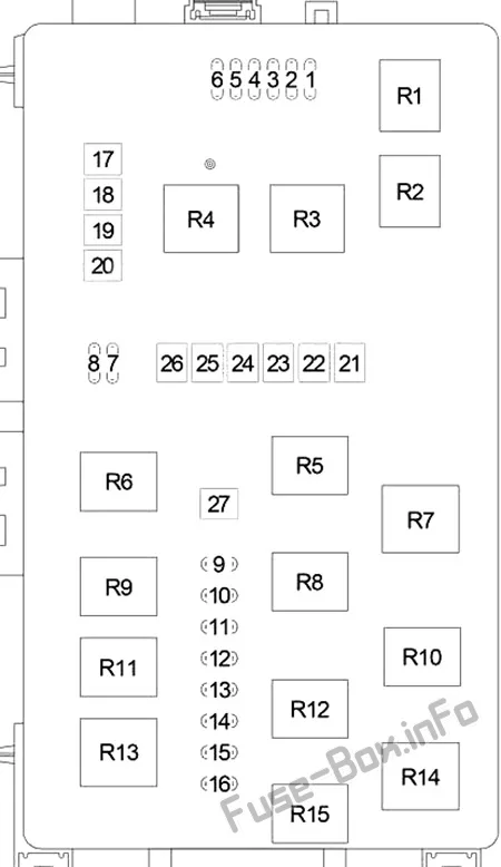 Diagram 2005 Chrysler 300C Fuse Box Diagram