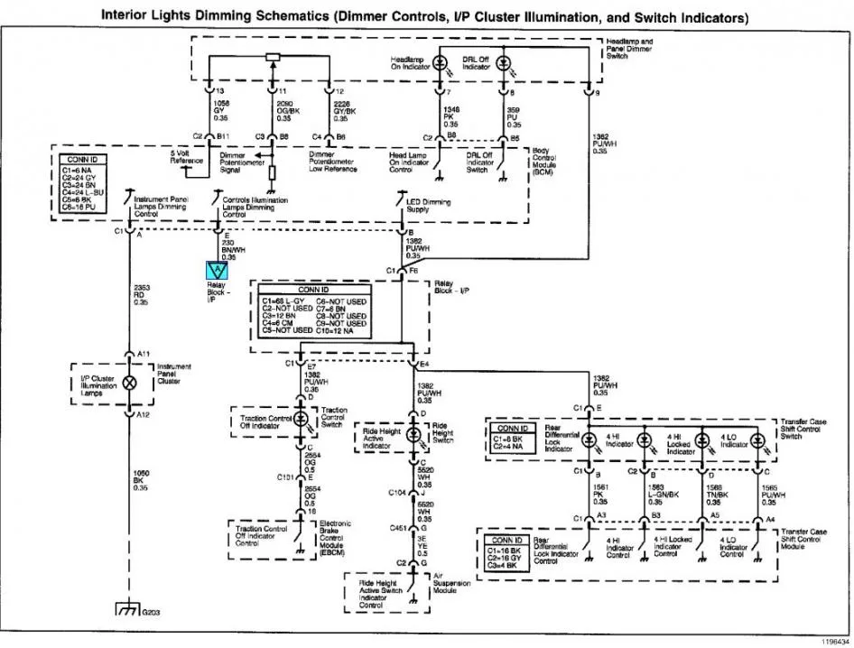 Diagram 2005 Hummer H2 Fuse Box Diagram