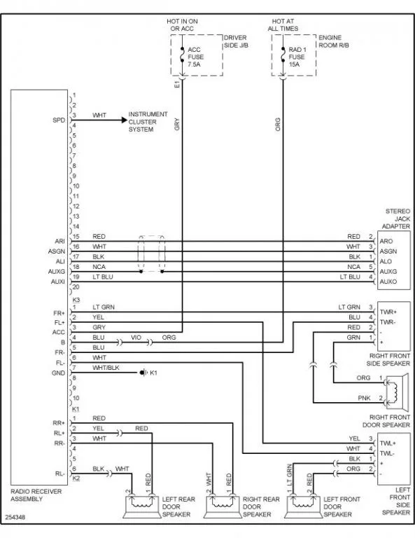 Diagram 2005 Tundra Stereo Wiring Diagram