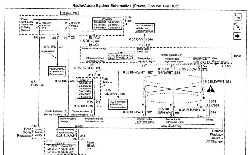Diagram 2006 Corvette Radio Diagram