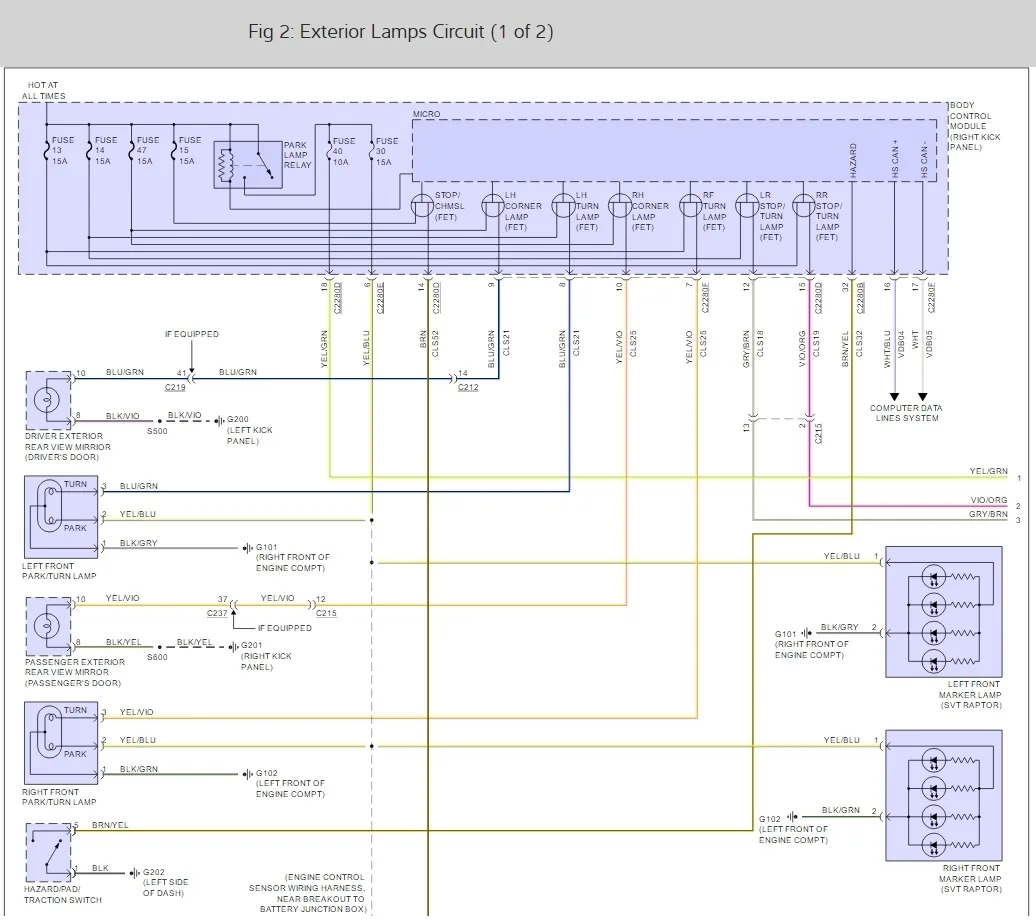 Diagram 2006 F150 Turn Signal Wiring Diagram