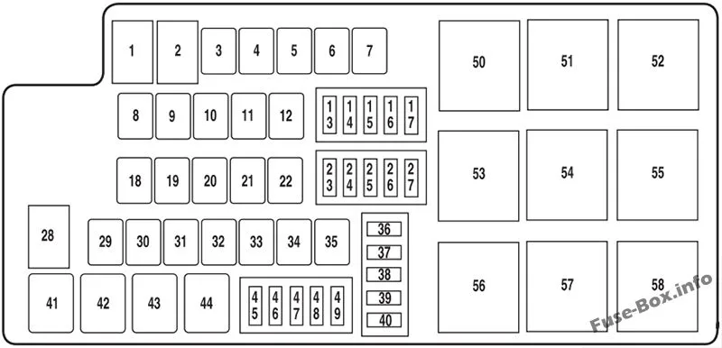 Diagram 2006 Ford Mustang Fuse Box Diagram List