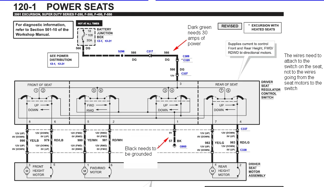 Diagram 2006 Ford Mustang Power Seat Wiring Diagram