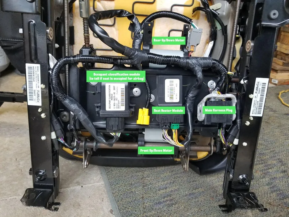 Diagram 2006 Ford Mustang Power Seat Wiring Diagram
