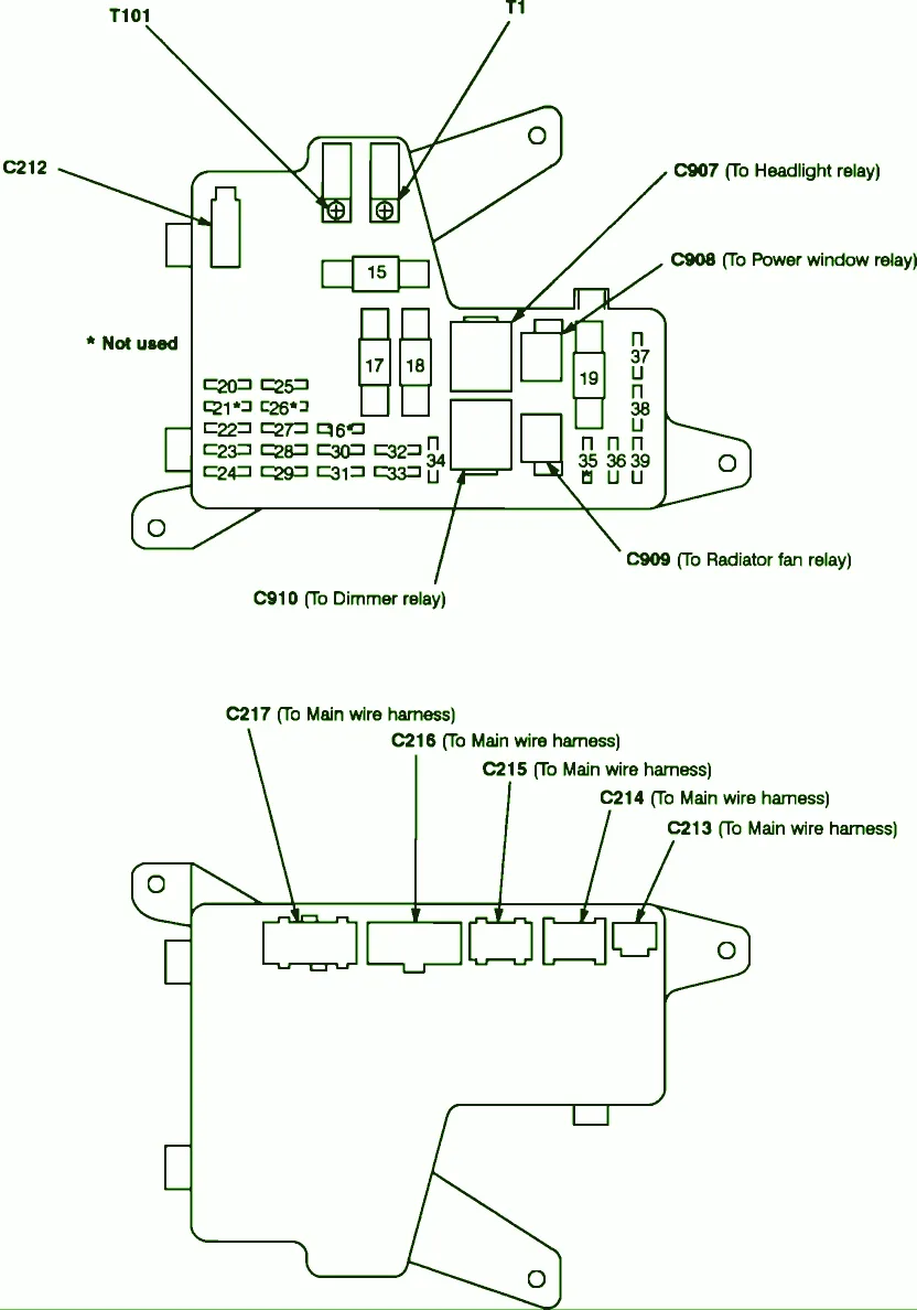 Diagram 2006 Honda Accord V6 Fuse Box Diagram