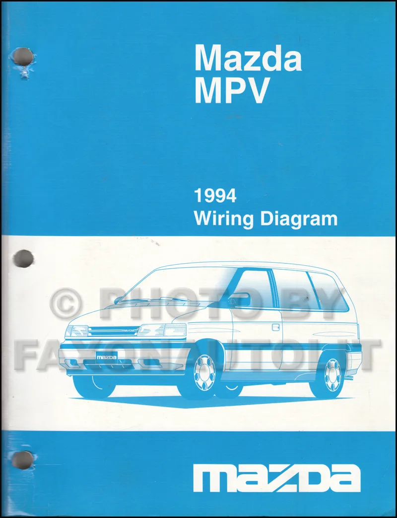 Diagram 2006 Mazda Mpv Wiring Diagram Manual Original