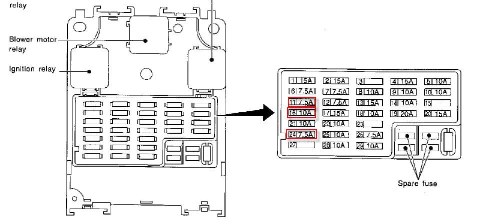 Diagram 2006 Nissan Maxima Wiring Diagram Cigarette