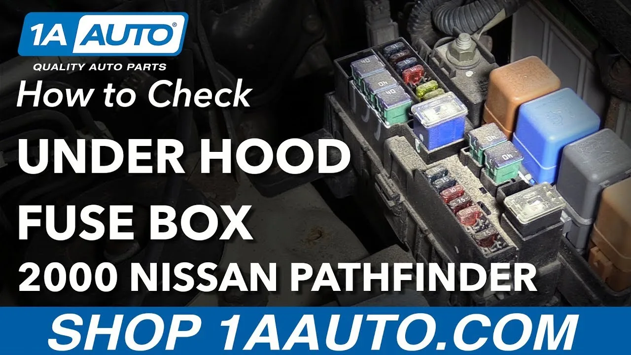 Diagram 2006 Nissan Pathfinder Fuse Box Diagram