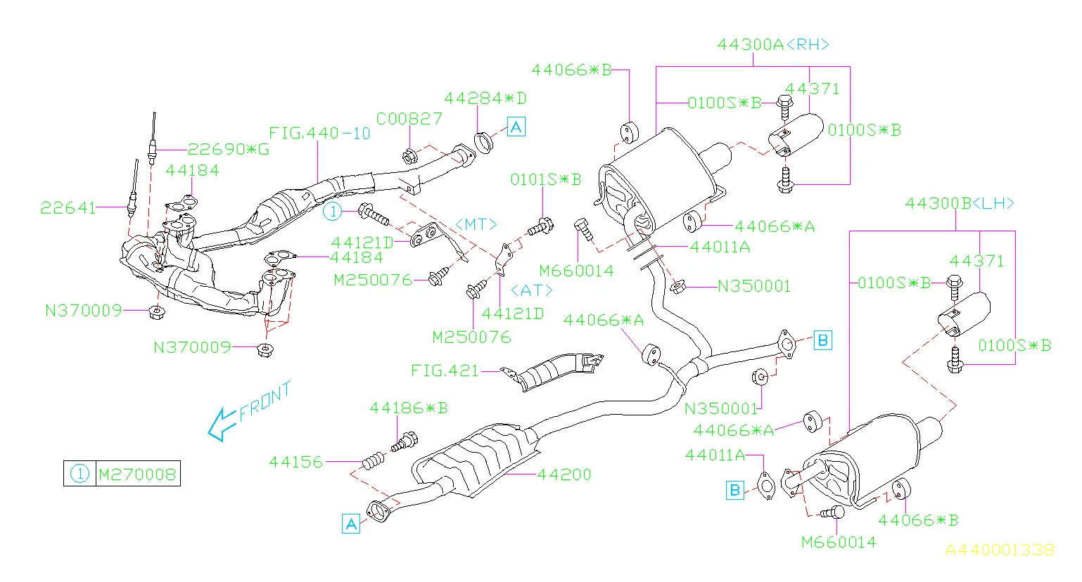 Diagram 2006 Subaru Outback Exhaust Diagram