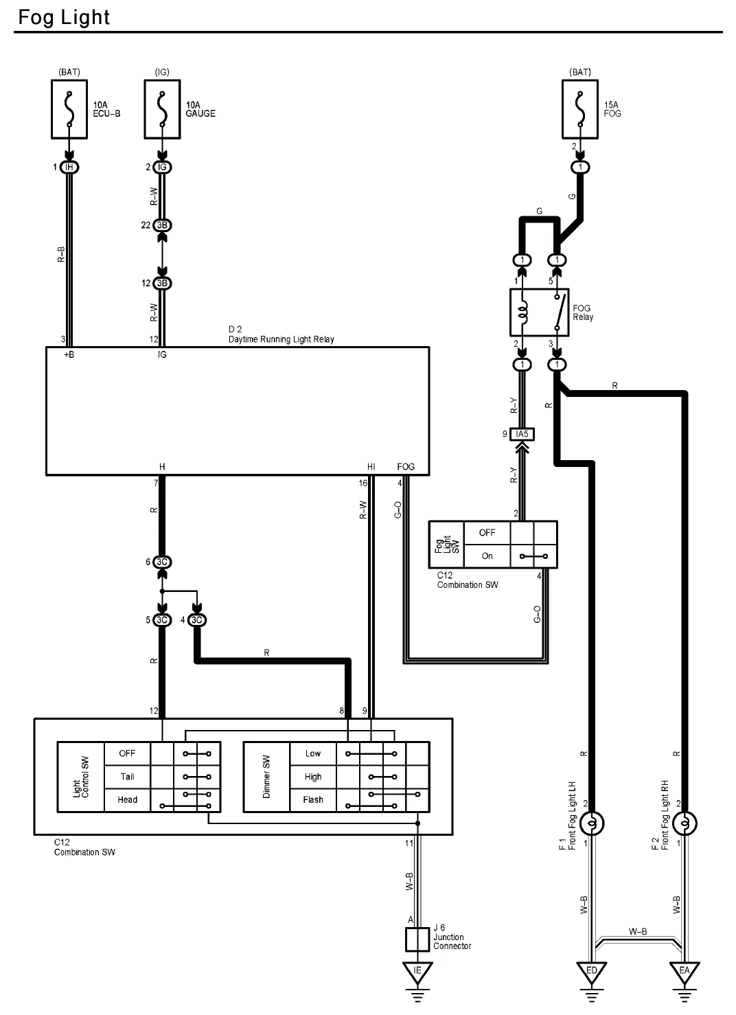 Diagram 2006 Toyota Corolla Wiring Diagram