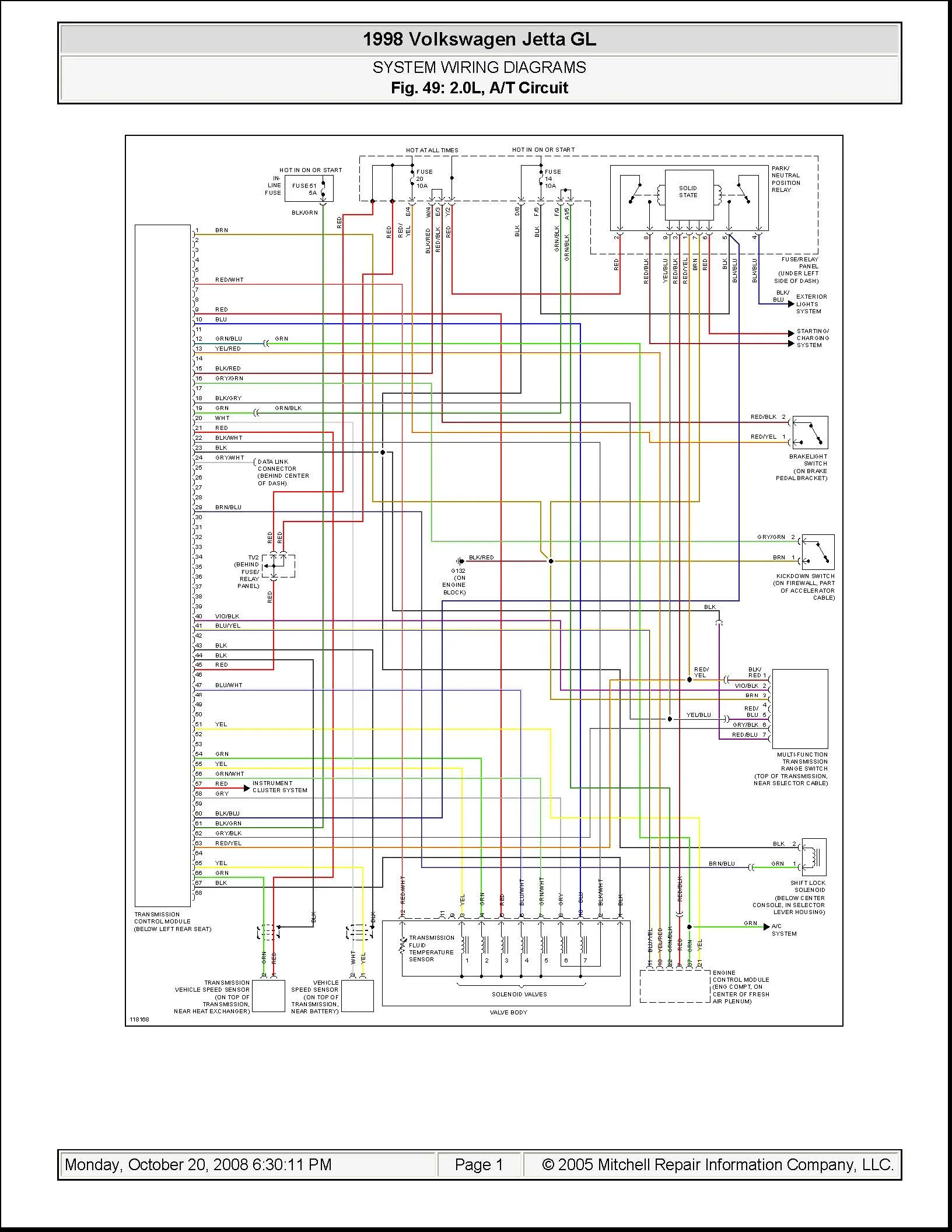 Diagram 2006 Volkswagen Jetta Wiring Diagrams