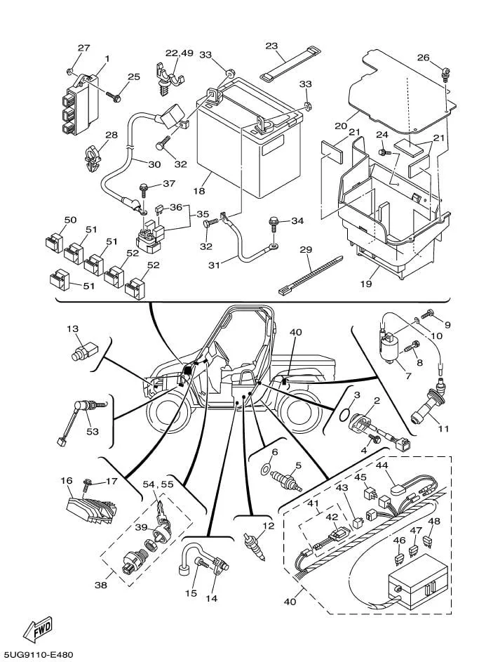 Diagram 2006 Yamaha 660 Rhino Wiring Diagram