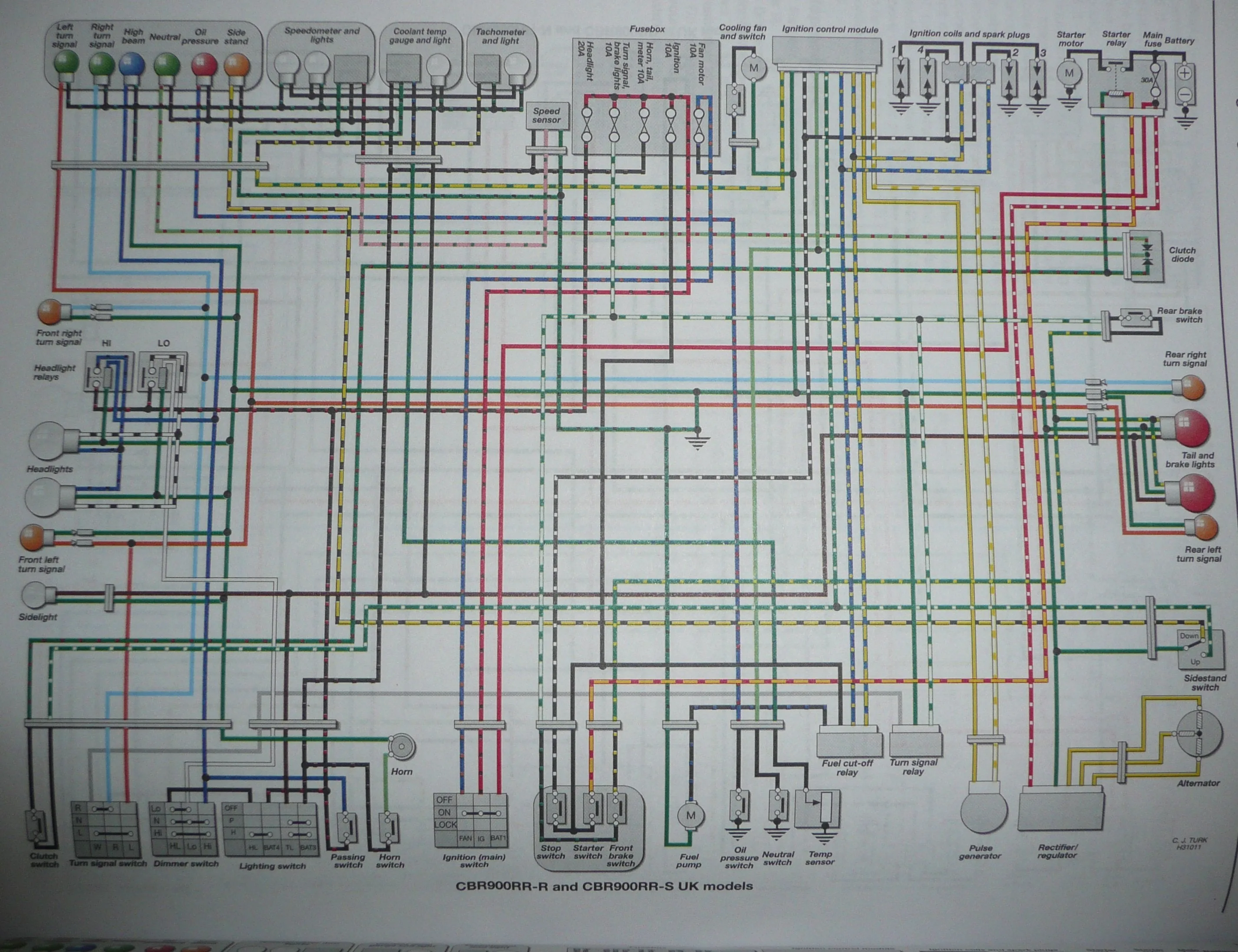 Diagram 2007 Cbr1000Rr Wiring Diagram