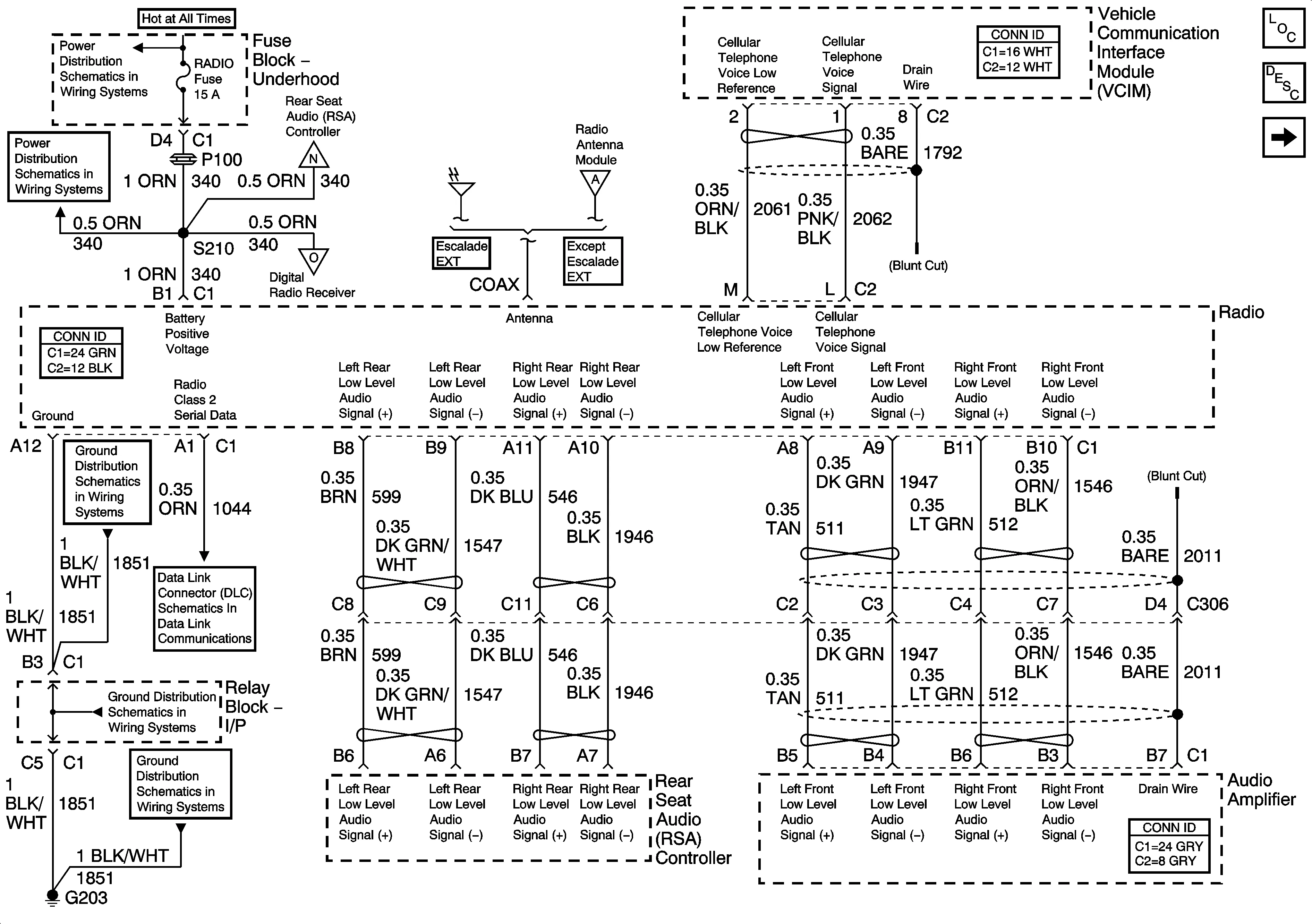 Diagram 2007 Chevy Tahoe Stereo Wiring Diagram
