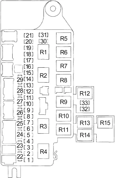 Diagram 2007 Honda Fit Fuse Diagram