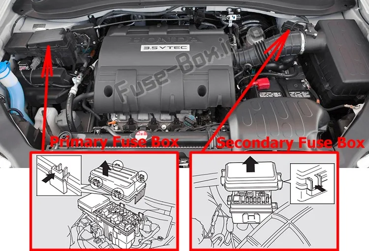 Diagram 2007 Honda Ridgeline Fuse Box Diagram