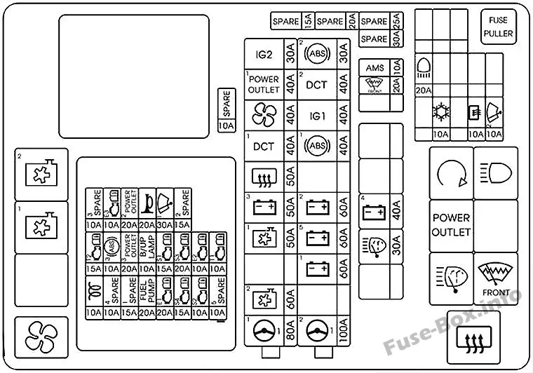 Diagram 2007 Kia Optima Fuse Box Diagram