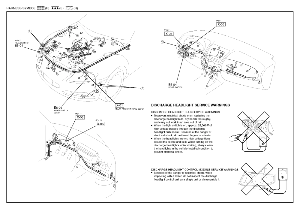 Diagram 2007 Mazda 6 Headlight Wiring Diagram