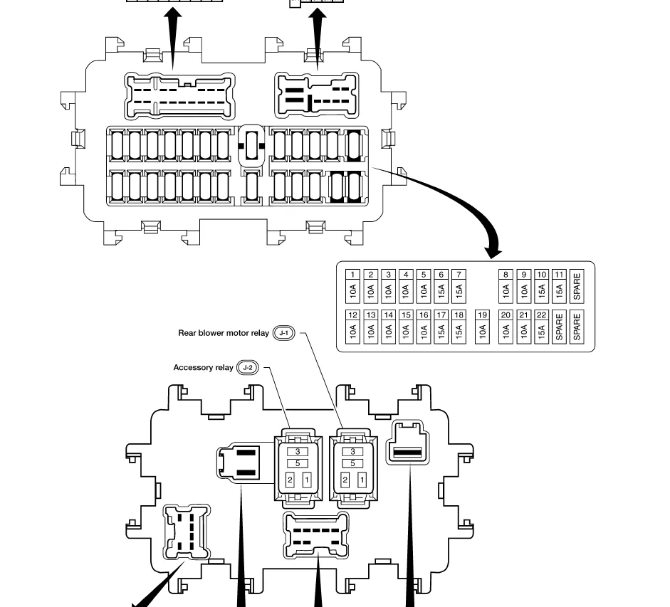 Diagram 2007 Nissan Armada Fuse Diagram