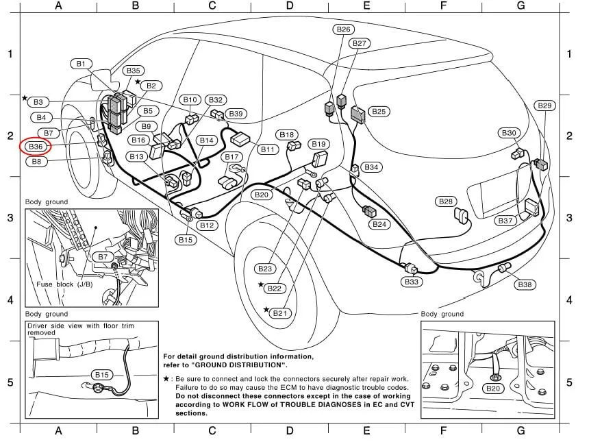 Diagram 2007 Nissan Murano Radio Wiring Diagram