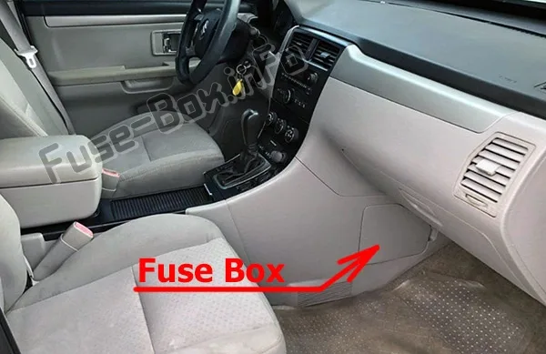 Diagram 2007 Suzuki Xl7 Fuse Box Diagram
