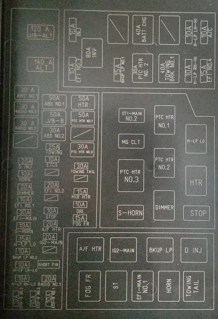 Diagram 2007 Ta Fuse Box Diagram