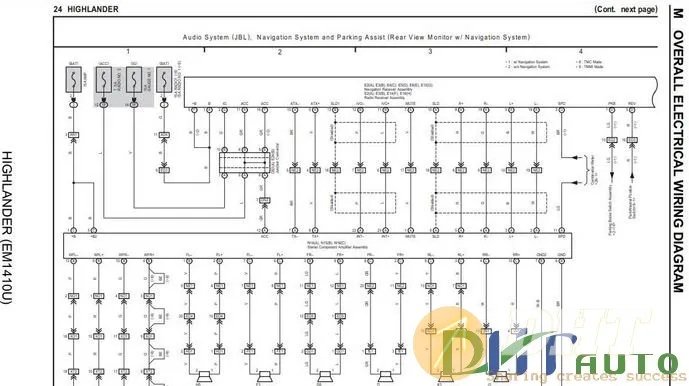 Diagram 2007 Toyota Highlander Wiring Diagram