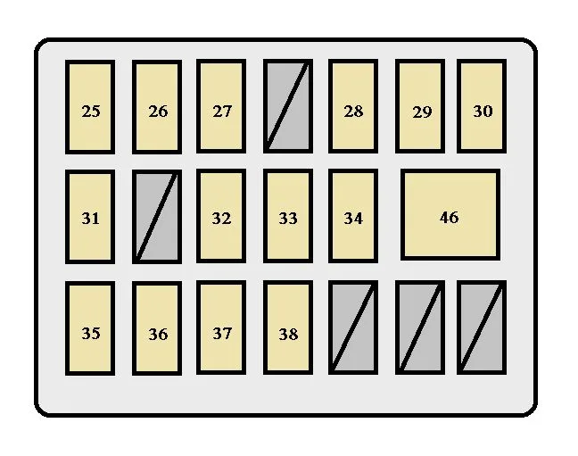 Diagram 2007 Toyota Tacoma Fuse Diagram