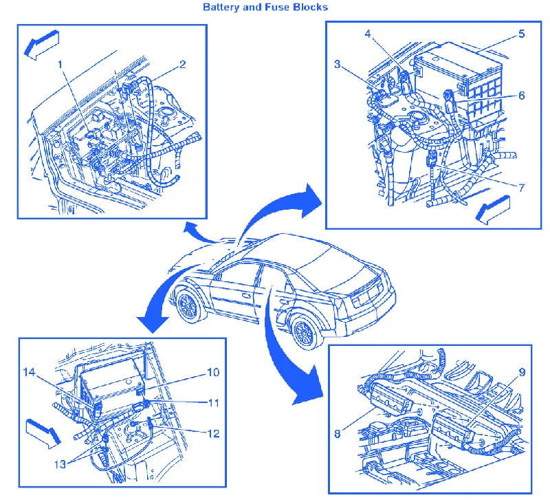 Diagram 2008 Cadillac Cts Engine Diagram