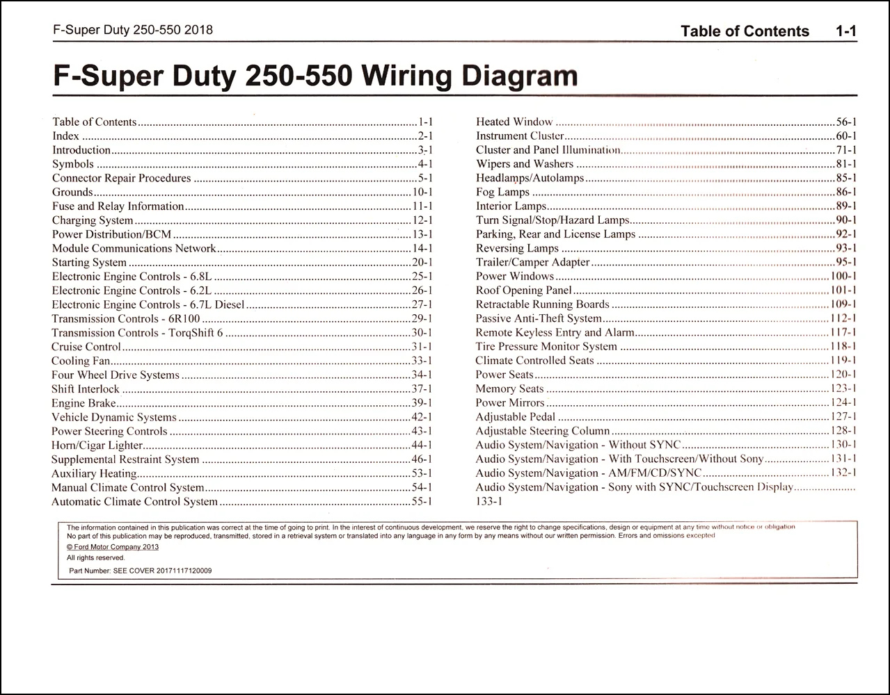 Diagram 2008 Ford F65F75Super Dutytruck Wiring Diagram Original
