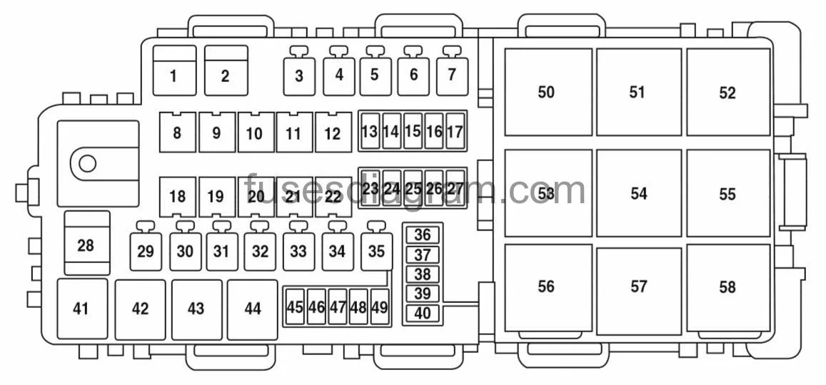 Diagram 2008 Ford Fusion Fuse Box Diagram For Wiring