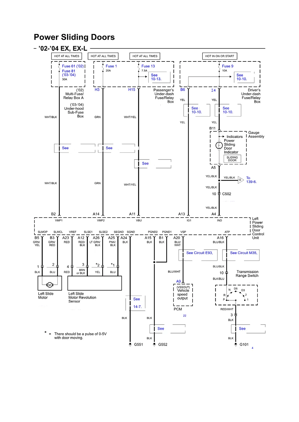 Diagram 2008 Honda Odyssey Wiring Diagrams