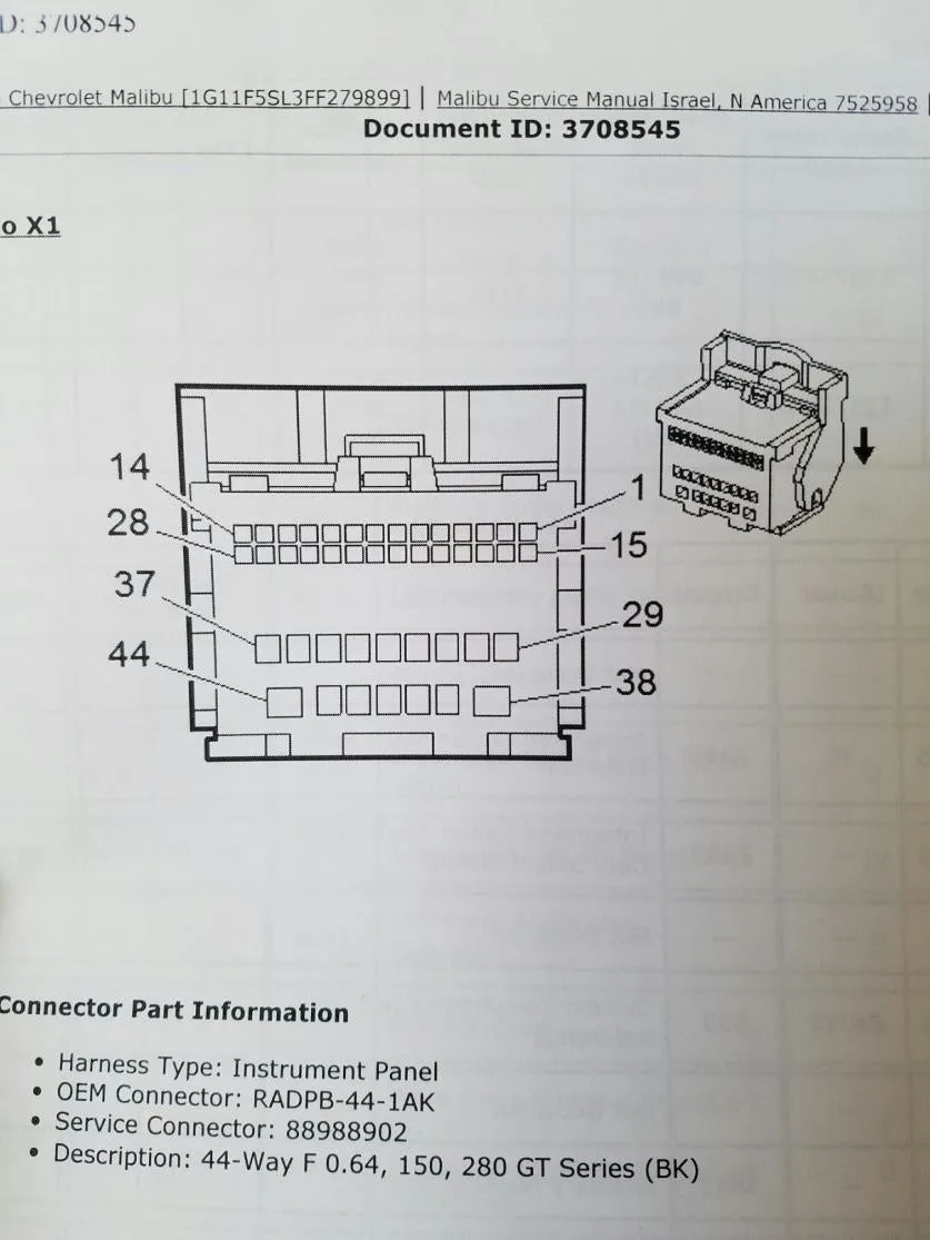 Diagram 2008 Malibu Stereo Wiring Diagram