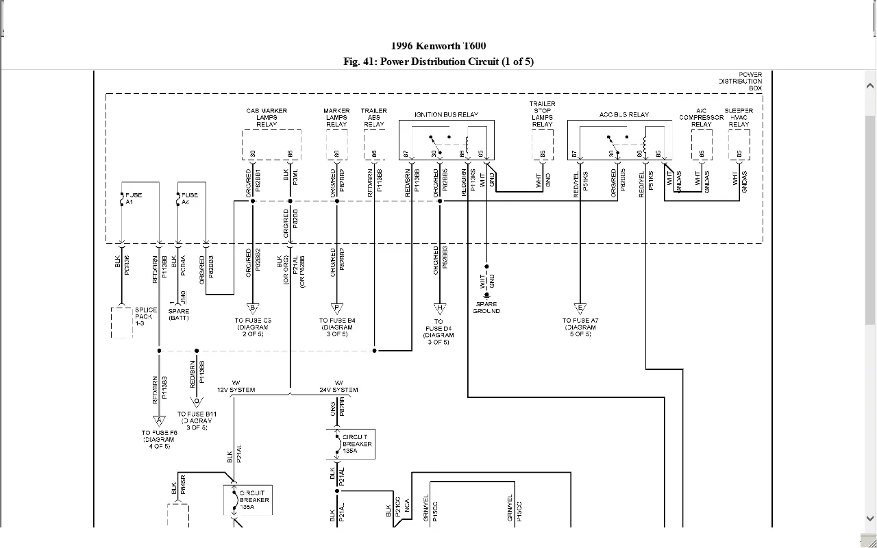 Diagram 2009 Kenworth Wiring Schematics Wiring Diagrams