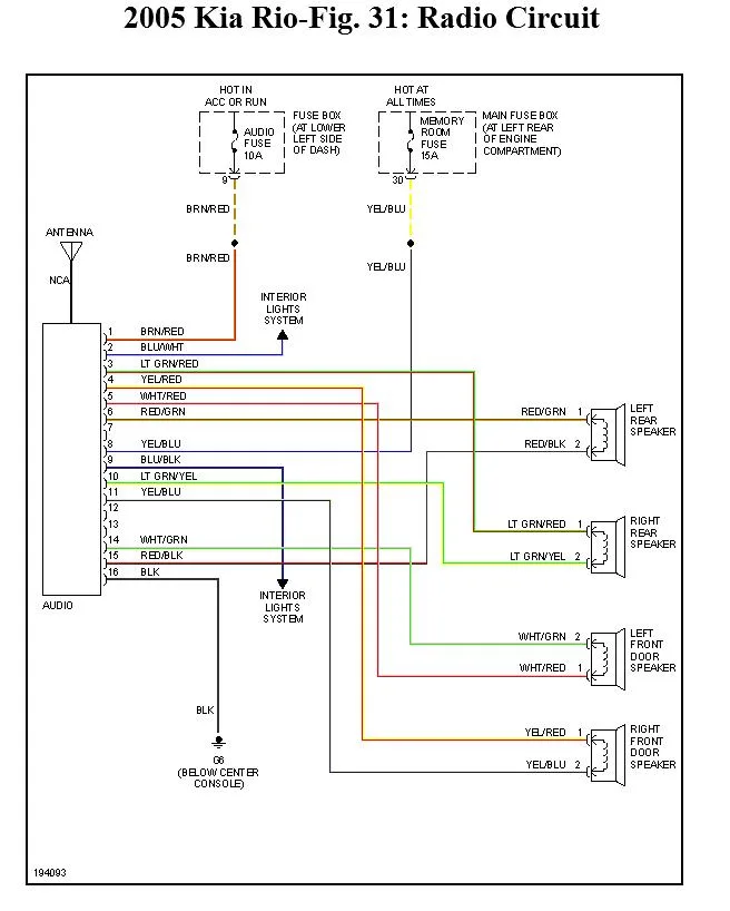 Diagram 2009 Kia Optima Wiring Diagrams