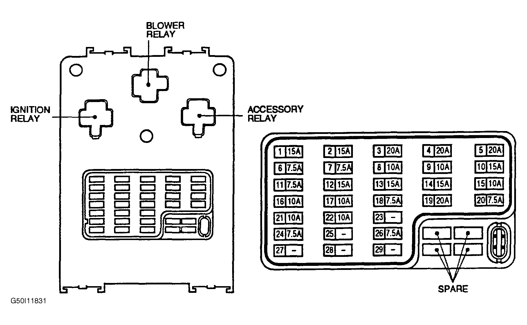 Diagram 2009 Nissan Maxima Fuse Diagram