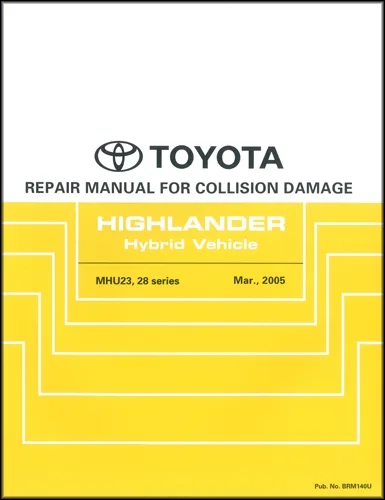 Diagram 2009 Toyota Highlander Hybrid Wiring Diagram Manual Original Hybrid