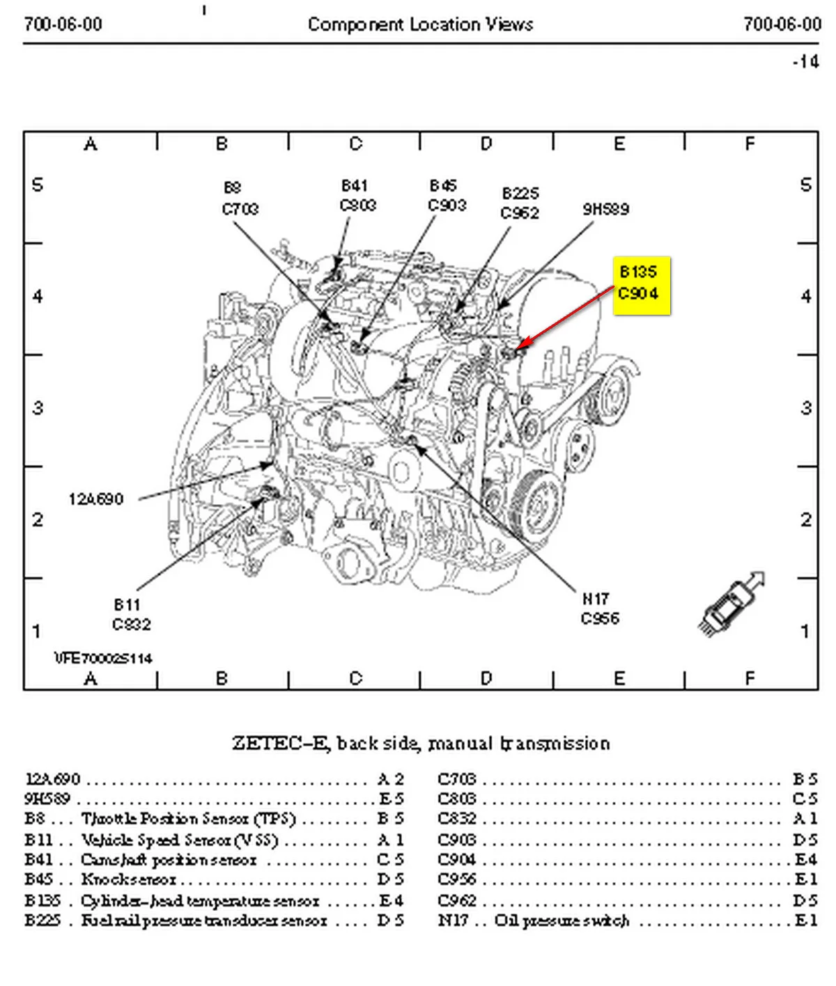 Diagram 2010 Ford Focus Transmission Diagram