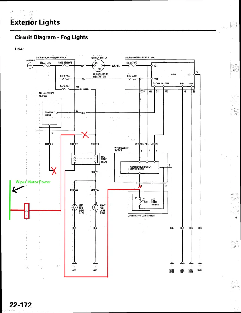 Diagram 2010 Honda Accord Fog Light Wiring Diagram