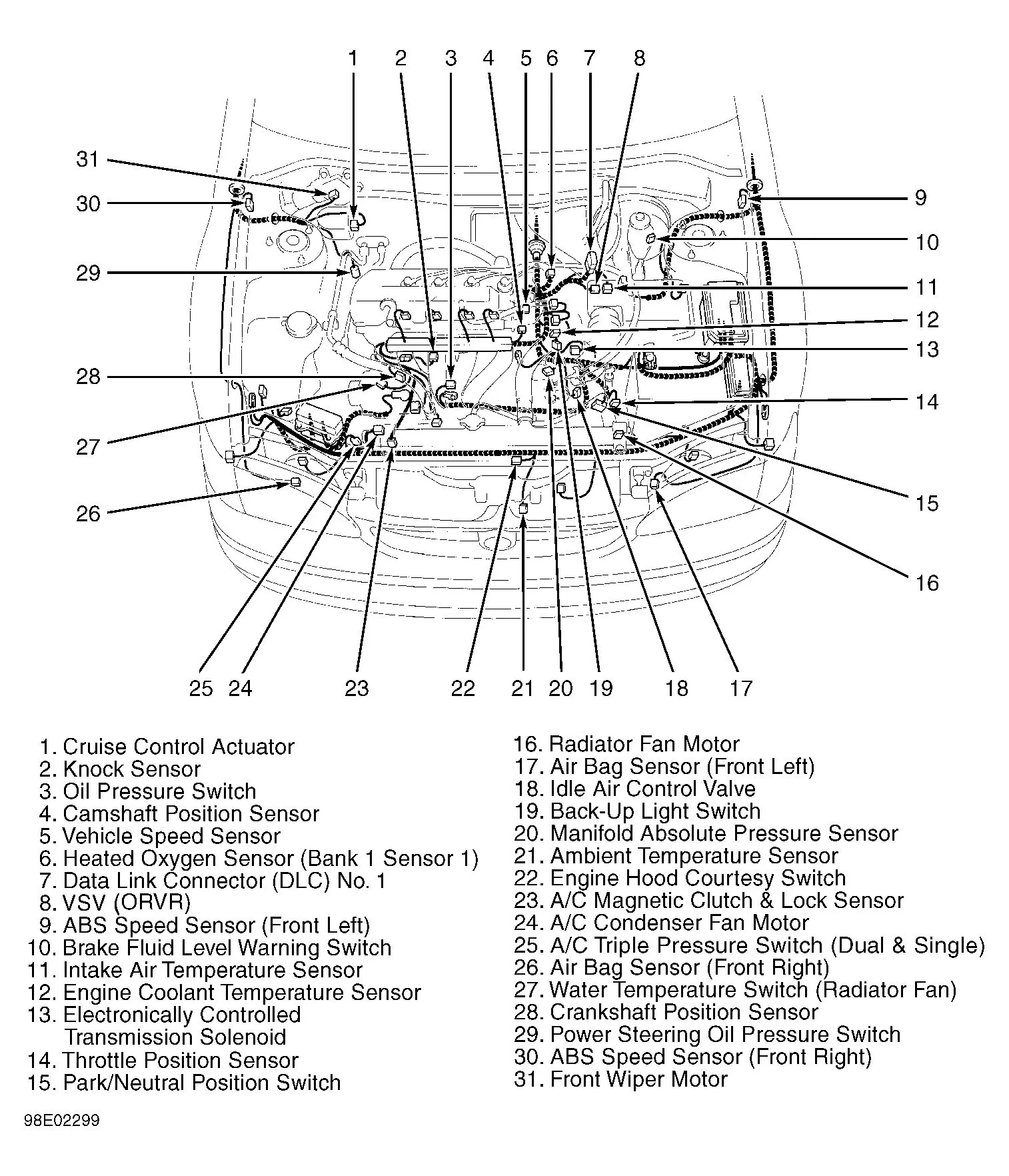 Diagram 2010 Toyota Corolla Parts Diagram Wiring