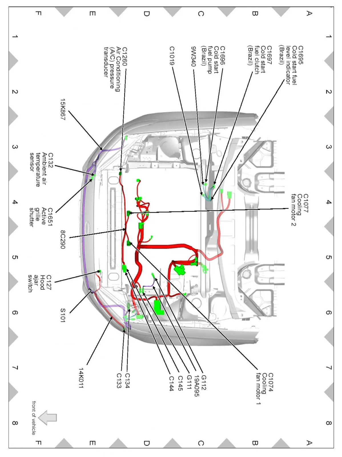 Diagram 2011 Ford Fusion Wiring Diagram Horn
