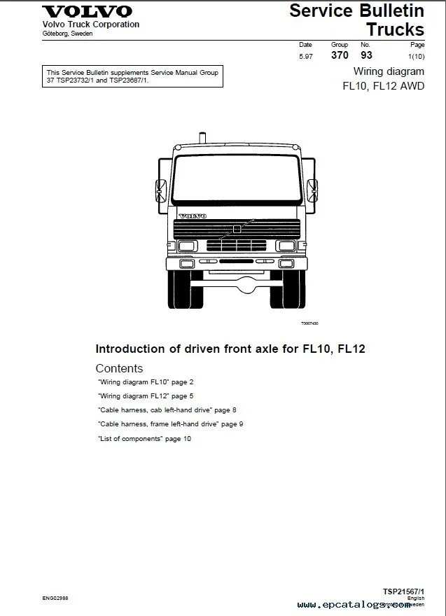 Diagram 2011 Volvo V7Xc7S8Wiring Diagram Service Manual