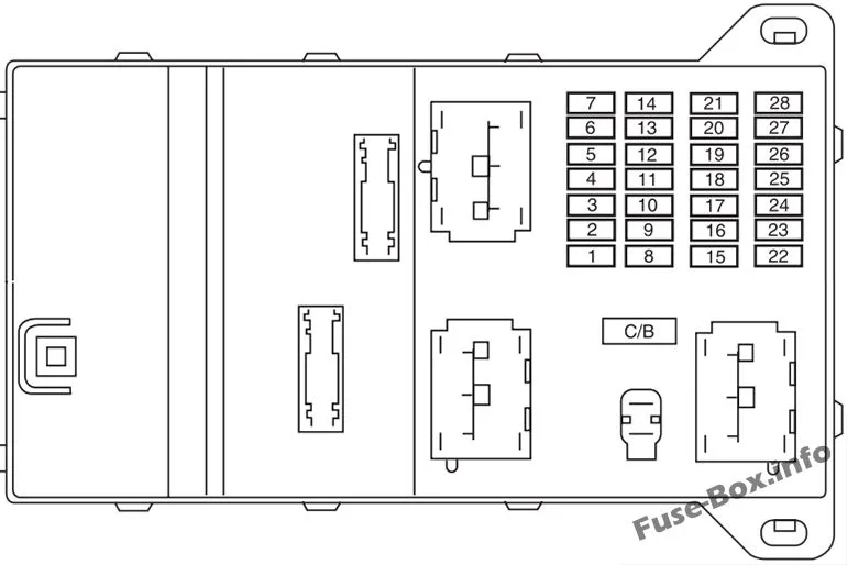 Diagram 2012 Ford Fusion Fuse Box Diagrams