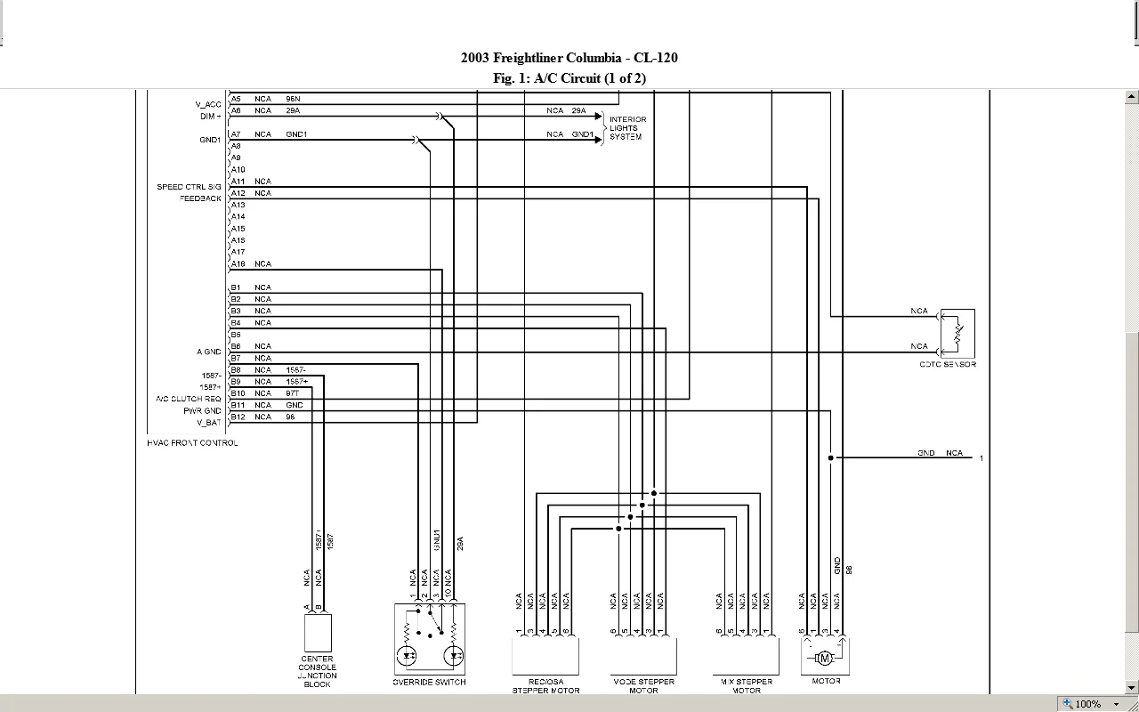 Diagram 2014 Freightliner M2 Wiring Diagrams